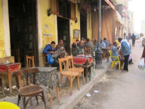 Café en terrasse