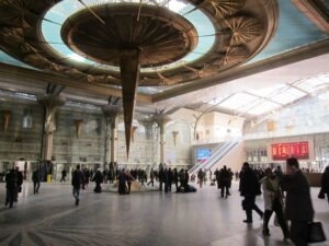 Le hall de la gare Ramses