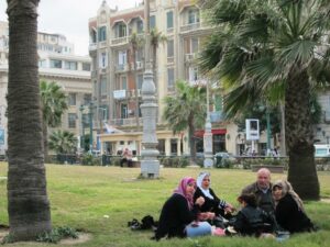 Piquenique sur la corniche