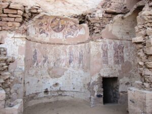 Vestiges d'une église copte